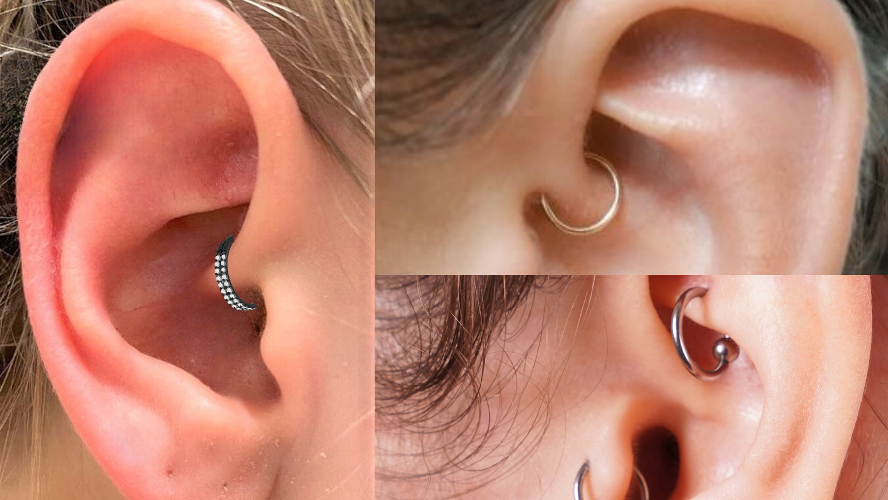 3 Daith Piercing Styles You Have to Try