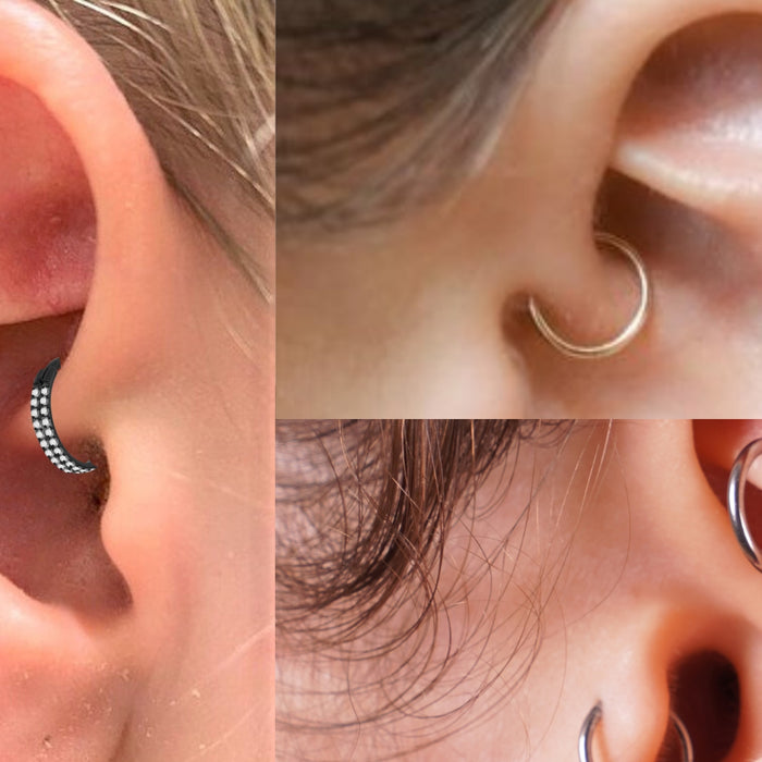 3 Daith Piercing Styles You Have to Try