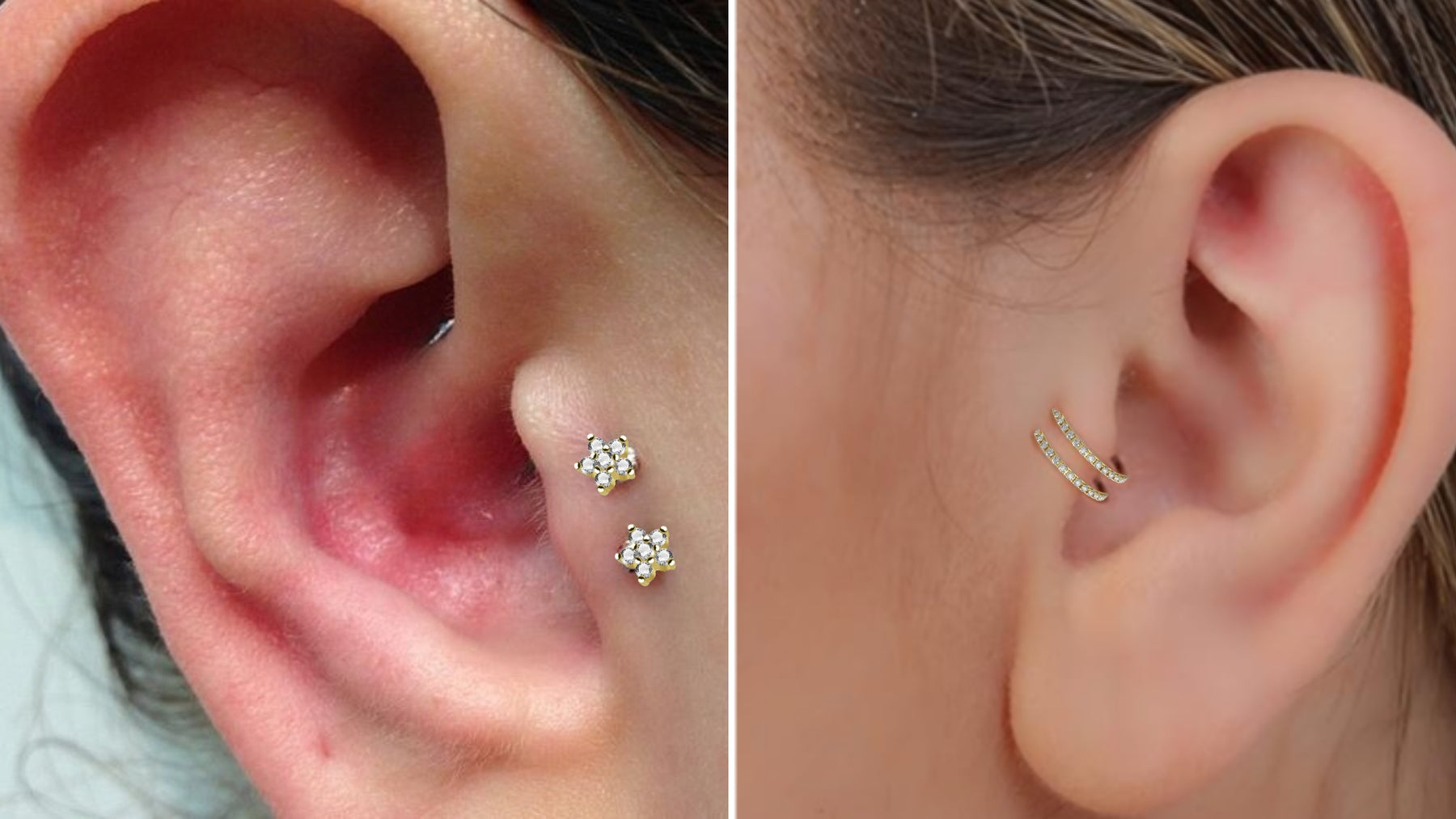 Double the Glamour: A Comprehensive Guide to Double Tragus Piercings