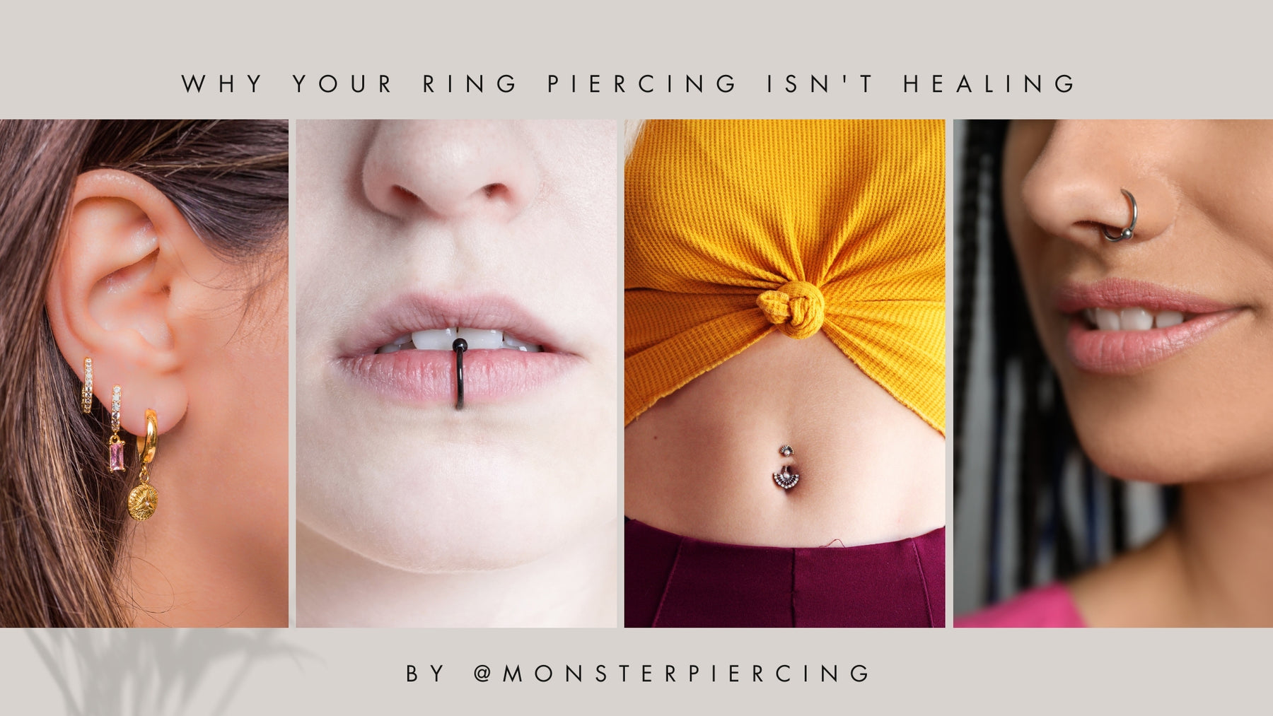 Why Your Ring Piercing Isn't Healing?