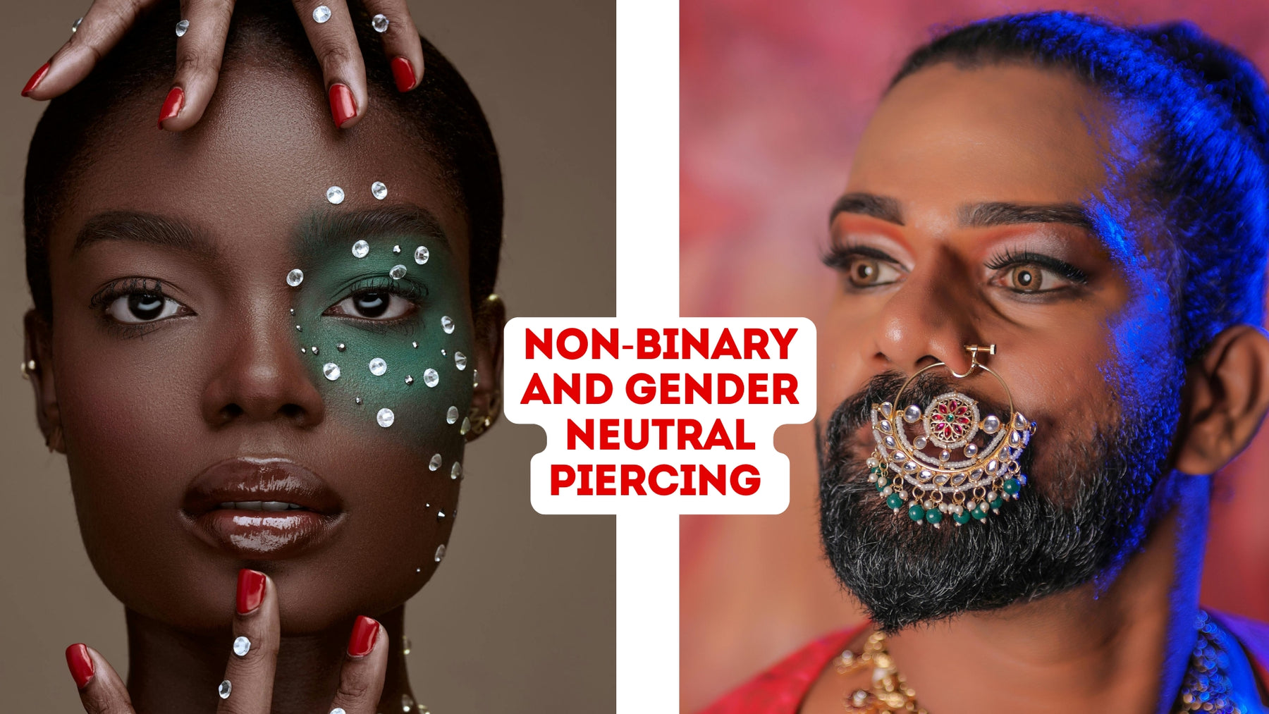 The Most Non-Binary and Gender Neutral Piercing Jewellery Styles to Get