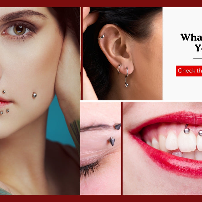 Discover new piercing options to enhance your look.