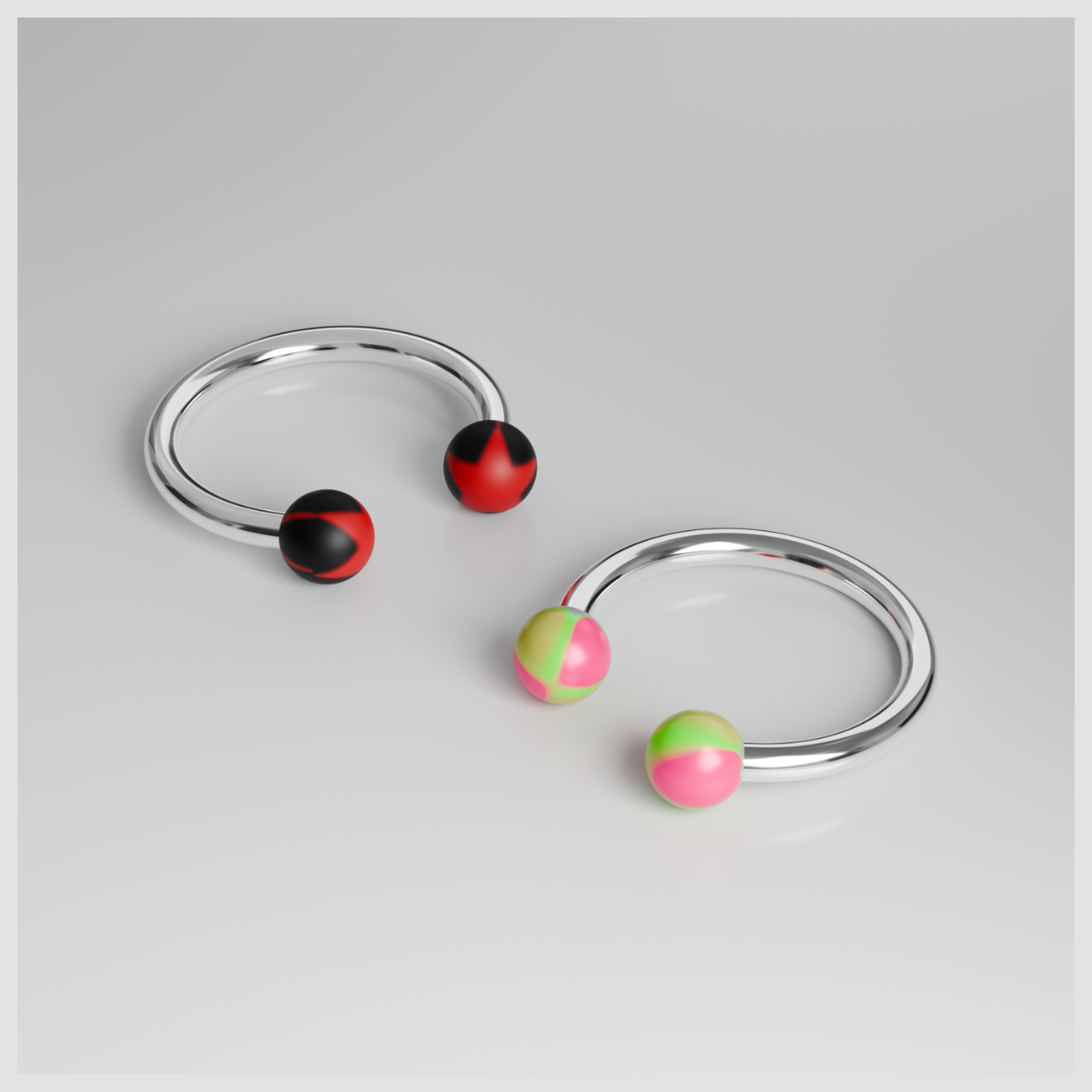 UV Circular Barbells