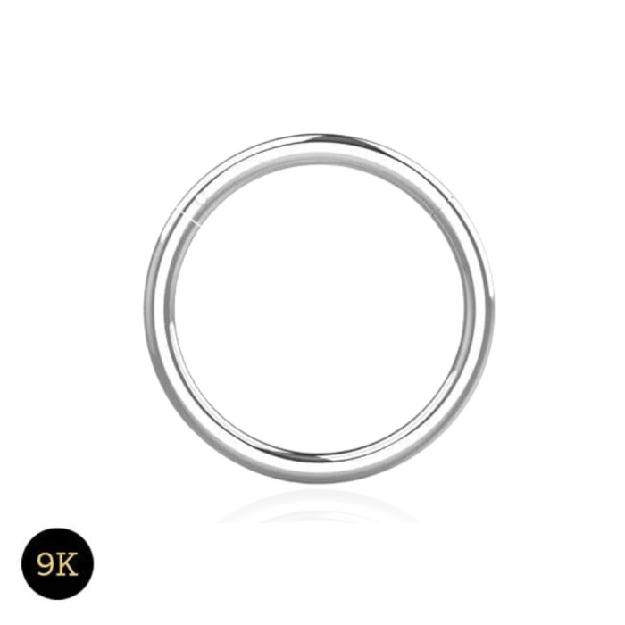 9K Gold Classic Hinged Segment Clicker Ring