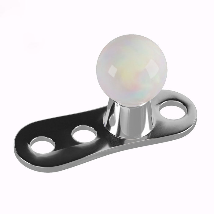 Opal Ball Dermal Anchor Sets