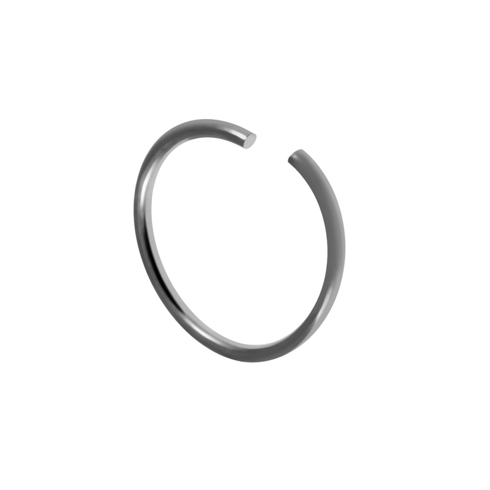 G23 Grade Titanium Classic Seamless Continuous Hoop Ring