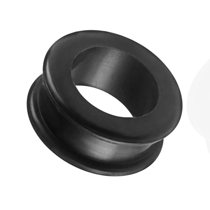 Black Silicone Ear Tunnel