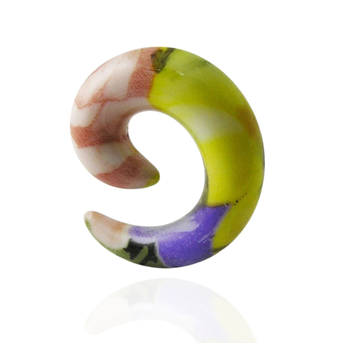 UV Acrylic Spiral Ear Taper Expander