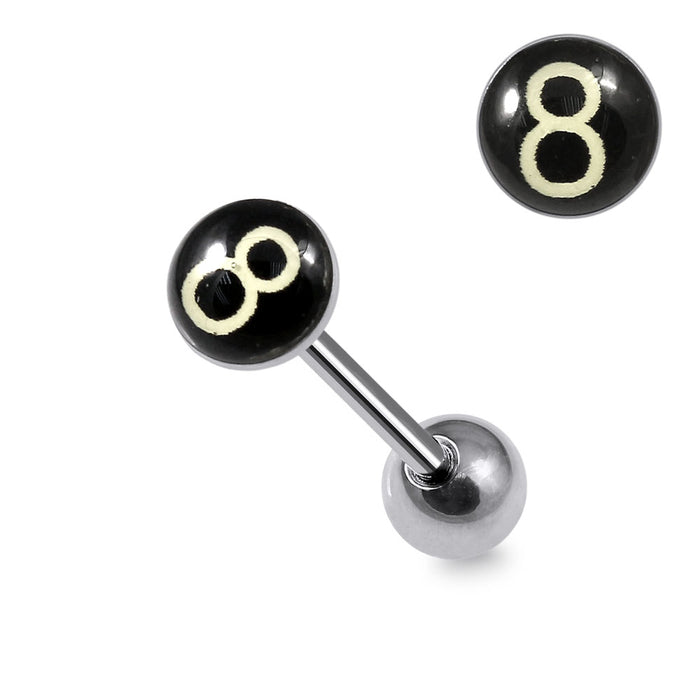 316L Surgical Steel Mixed Logo Tongue Balls