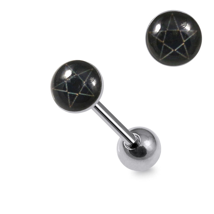 316L Surgical Steel Mixed Logo Tongue Balls