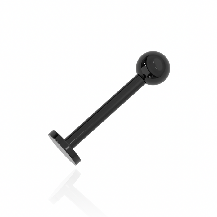 316L Surgical Steel Internally Threaded Ball Top Labret Stud