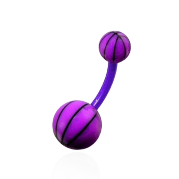 UV Belly Banana with Basketball UV Balls (Pack of 10)