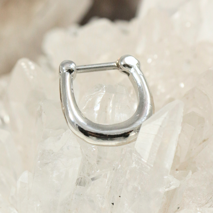 Plain Style Septum Clicker Ring