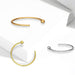 9ct Solid Gold with Ball-End Nose Ring - Monster Piercing