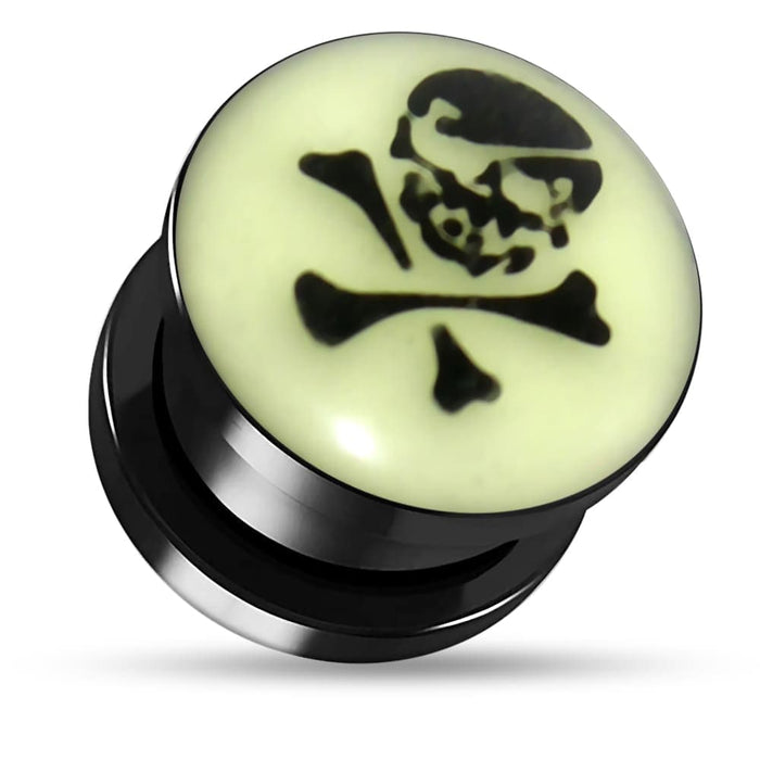 UV Logo Ear Flesh Plug - Monster Piercing