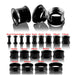 Blackline Internally Threaded Ear Flesh Tunnel - Monster Piercing