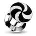 Internally threaded Swirl Logo Ear Flesh Tunnel - Monster Piercing