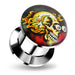 Internally threaded Firing Skull Logo Ear Flesh Tunnel - Monster Piercing