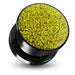 UV Glitter Screw Fit Ear Flesh Tunnel - Monster Piercing