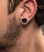 Dark Blue Internally Threaded Ear Flesh Tunnel - Monster Piercing