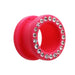 UV Pink Multi Jeweled Ear Flesh Tunnel - Monster Piercing