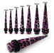 Pink Cheetah Straight Ear Expander - Monster Piercing