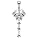 Moving Jeweled Charms Body Jewelry - Monster Piercing