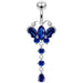 Moving Jeweled Charms Body Jewelry - Monster Piercing