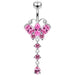 Moving Jeweled Charms Body Jewelry - Monster Piercing