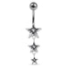 Moving Jeweled Star Body Jewelry - Monster Piercing