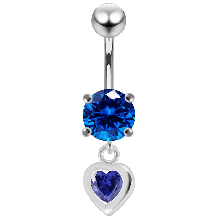 Moving Jeweled Belly Ring - Monster Piercing