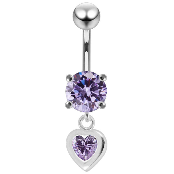 Moving Jeweled Belly Ring - Monster Piercing