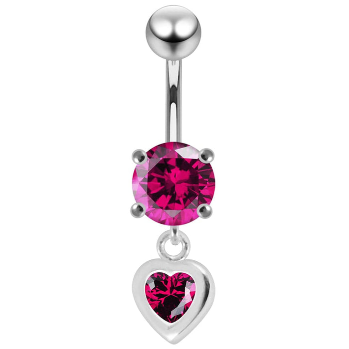 Moving Jeweled Belly Ring - Monster Piercing