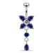 Jeweled Fancy Belly Navel Body Jewelry - Monster Piercing