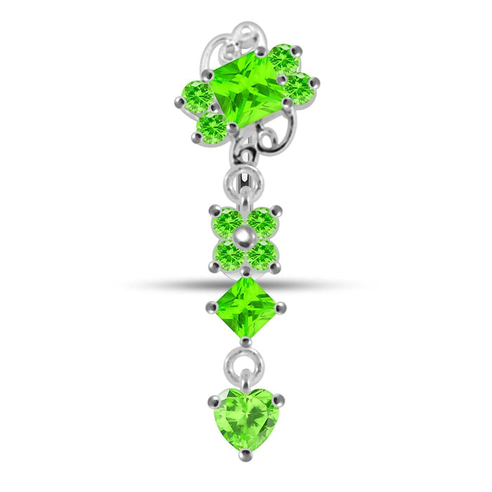 Moving Fancy Designed Navel Body Jewelry - Monster Piercing