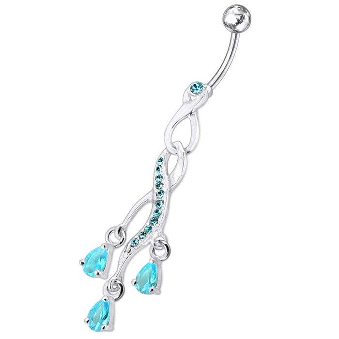 Chandelier Design Belly Ring - Monster Piercing