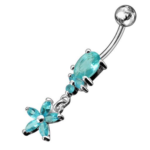 Dangling Star Belly Ring - Monster Piercing