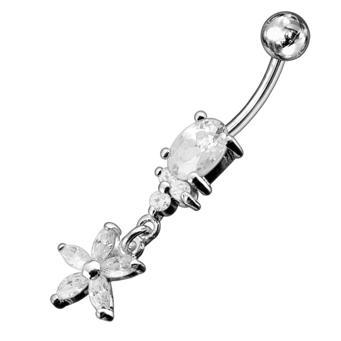 Dangling Star Belly Ring - Monster Piercing