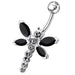 925 Sterling Silver Navel Belly Ring - Monster Piercing