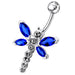 925 Sterling Silver Navel Belly Ring - Monster Piercing