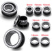 Blackline Screw Fit Flesh Tunnel - Monster Piercing