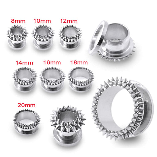 SS Screw Fit Flesh Tunnel - Monster Piercing