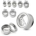 Love Plate Screw Fit Flesh Tunnel - Monster Piercing