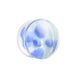 Blue Pebble Pyrex Glass Ear Plug - Monster Piercing