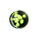 Green Pebble Pyrex Glass Ear Plug - Monster Piercing