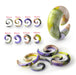 Acrylic Resin Spiral Ear Taper Earring - Monster Piercing