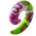 Floral Print UV Acrylic Spiral Ear Taper - Monster Piercing