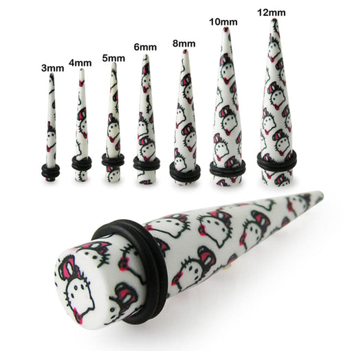 Hello Kitty Straight Ear Expander - Monster Piercing