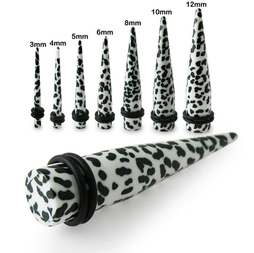 Dalmation  Straight Ear Expander - Monster Piercing