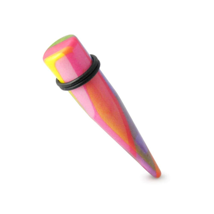 Pastel Colour Straight UV Ear Taper - Monster Piercing